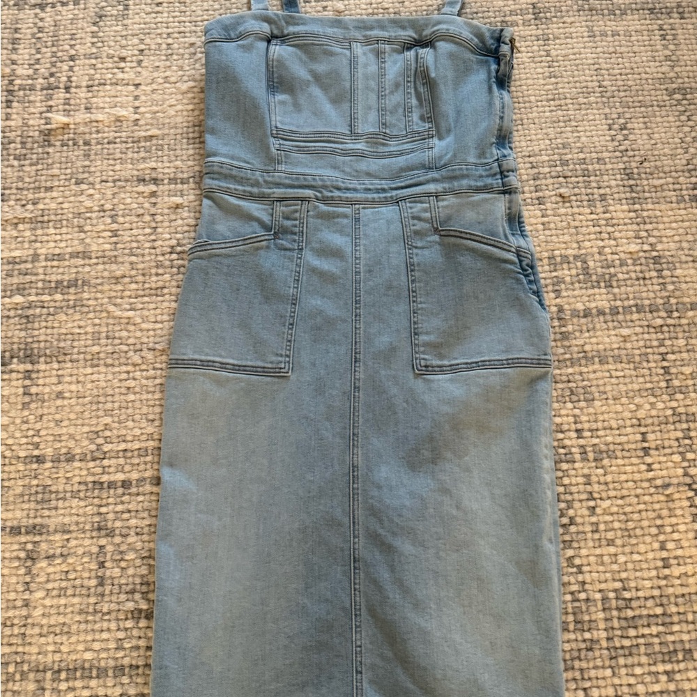 Mother denim stretchy sleeveless dress sz.31